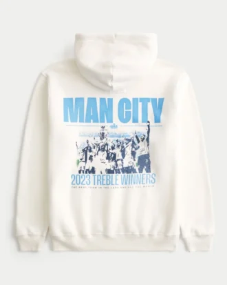 Locker geschnittener Hoodie mit Manchester City-Grafik