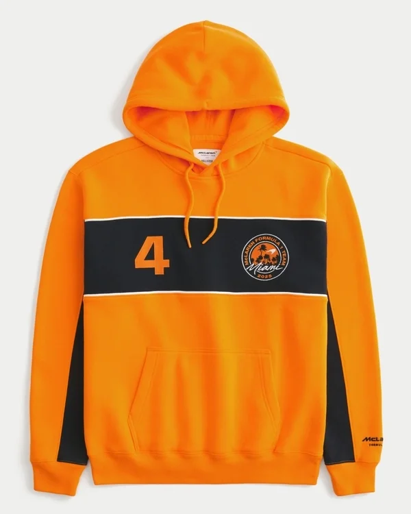 Locker geschnittener McLaren Graphic Hoodie Locker geschnittener McLaren Graphic Hoodie