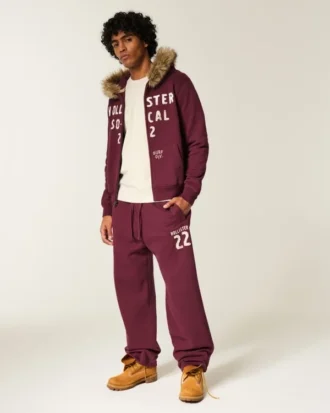 Logo-Grafik Baggy-Jeans