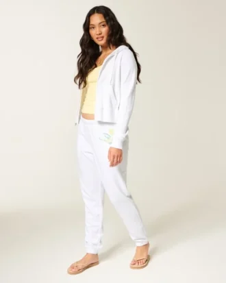 Logo-Grafik-Frottee-Jogginghose Logo-Grafik-Frottee-Jogginghose