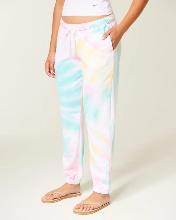 Logo Grafik Waschungseffekt Frottee Jogginghose Logo Grafik Waschungseffekt Frottee Jogginghose