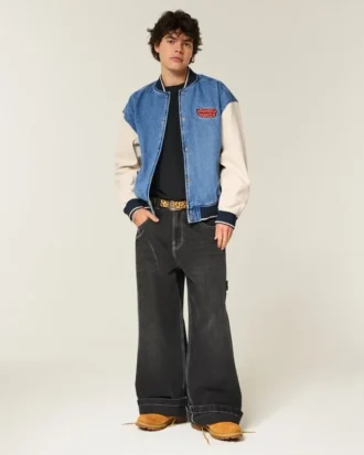 Looney Tunes Grafik-Jeansjacke