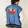 Looney Tunes Grafik-Jeansjacke Looney Tunes Grafik-Jeansjacke