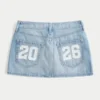 Low-Rise Class of ’26 Denim Mini Skort