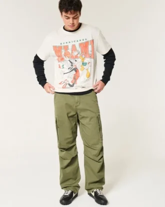 Lässiges Disney Miami Hurricanes Grafik-T-Shirt