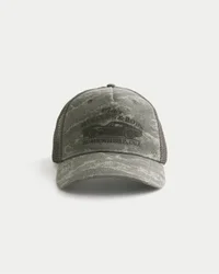 Mac’s Muscles & Rods Trucker-Kappe mit Camouflage-Print