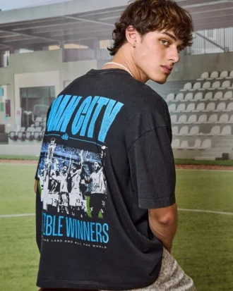 Manchester City Grafik-T-Shirt