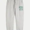Michigan State University Spartans Grafik-Baggy-Cinch-Fleece-Jogginghose