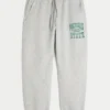 Michigan State University Spartans Grafik-Baggy-Cinch-Fleece-Jogginghose