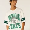 Michigan State University Spartans Grafik-Football-Trikot