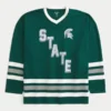 Michigan State University Spartans Grafik-Hockey-Trikot Michigan State University Spartans Grafik-Hockey-Trikot