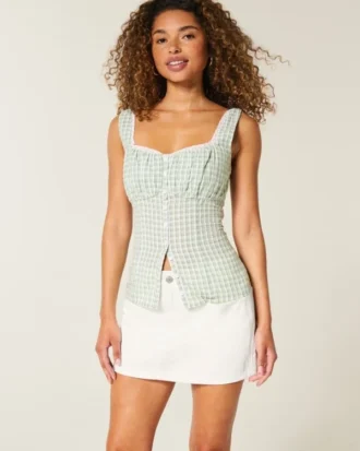 Mini-Rock aus Denim mit niedriger Leibhöhe Mini-Rock aus Denim mit niedriger Leibhöhe