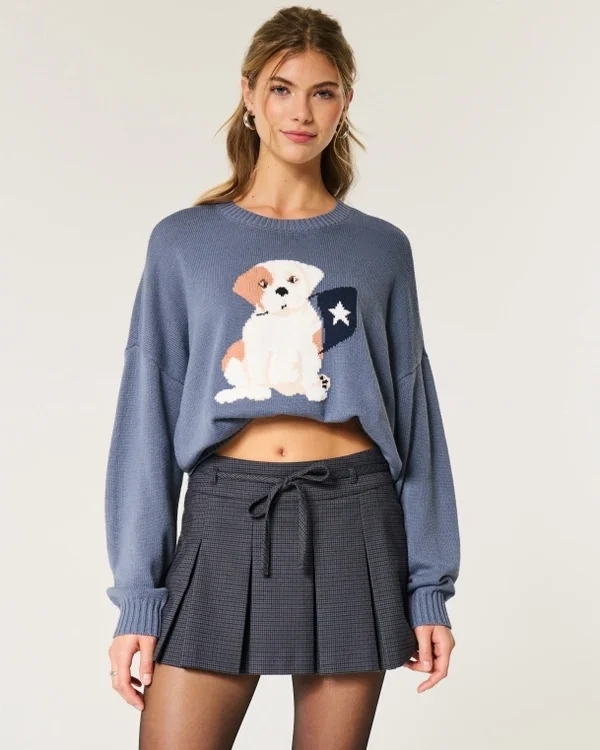 Mini-Rock mit mittlerer Leibhöhe und Falten Mini-Rock mit mittlerer Leibhöhe und Falten