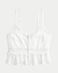 Mini-Tanktop mit Fransen Mini-Tanktop mit Fransen