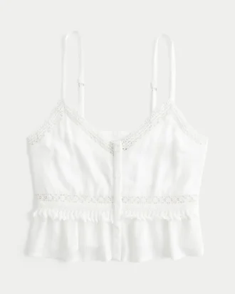 Mini-Tanktop mit Fransen Mini-Tanktop mit Fransen