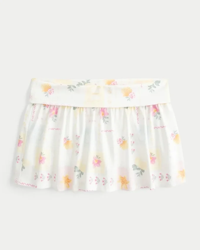 Minirock mit Umschlag Minirock mit Umschlag