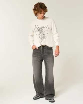 Miracle Mile Graphic Thermal Shirt Miracle Mile Graphic Thermal Shirt