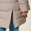 Mit Kunstfell gefütterter Puffer-Parka Mit Kunstfell gefütterter Puffer-Parka