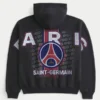 Paris Saint-Germain F.C. Grafik-Kapuzenjacke mit Reißverschluss Paris Saint-Germain F.C. Grafik-Kapuzenjacke mit Reißverschluss