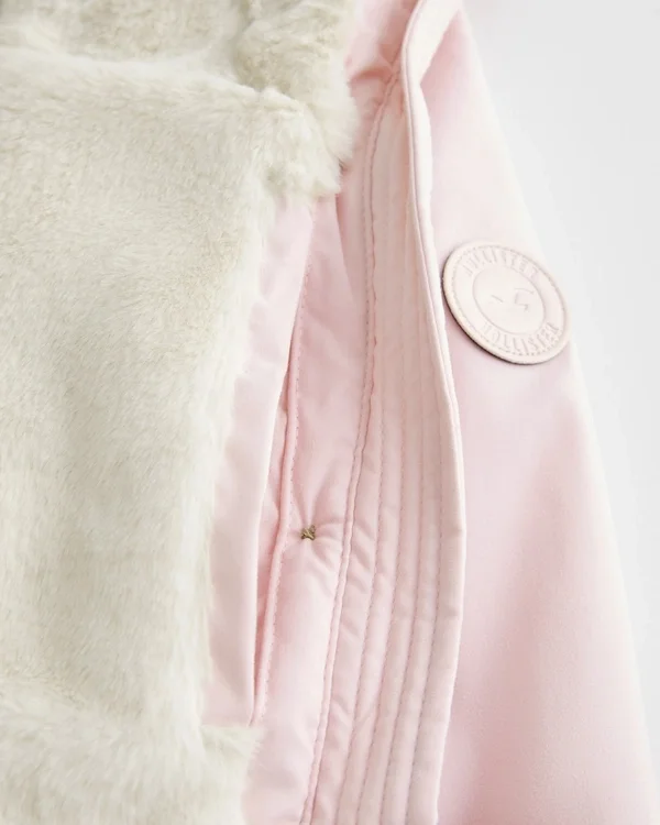 Parka mit Kunstfellfutter Parka mit Kunstfellfutter