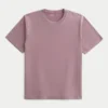 Schmal geschnittenes Crop-T-Shirt
