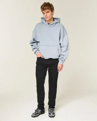 Schwarze, farbechte Athletic Skinny Jeans Schwarze, farbechte Athletic Skinny Jeans