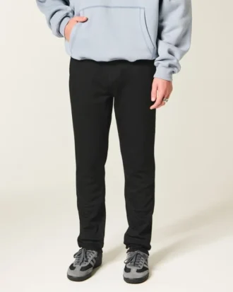 Schwarze, farbechte Athletic Skinny Jeans Schwarze, farbechte Athletic Skinny Jeans