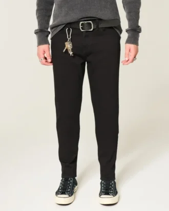 Schwarze, farbechte Athletic Skinny Jeans Schwarze, farbechte Athletic Skinny Jeans