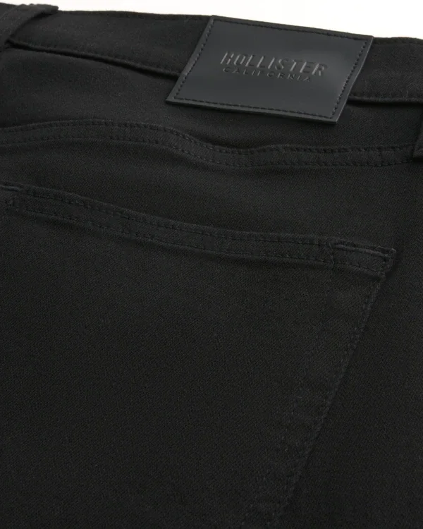 Schwarze, farbechte Athletic Skinny Jeans Schwarze, farbechte Athletic Skinny Jeans