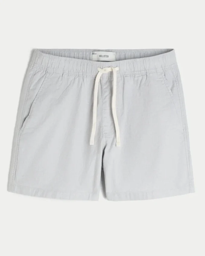 Shorts aus Leinenmischung, mittellang Shorts aus Leinenmischung, mittellang