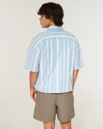 Shorts aus Leinenmischung, mittellang, zum Hineinschlüpfen Shorts aus Leinenmischung, mittellang, zum Hineinschlüpfen