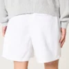 Shorts aus Leinenmischung, mittellang, zum Hineinschlüpfen Shorts aus Leinenmischung, mittellang, zum Hineinschlüpfen