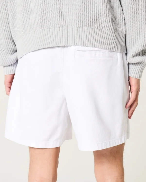Shorts aus Leinenmischung, mittellang, zum Hineinschlüpfen Shorts aus Leinenmischung, mittellang, zum Hineinschlüpfen