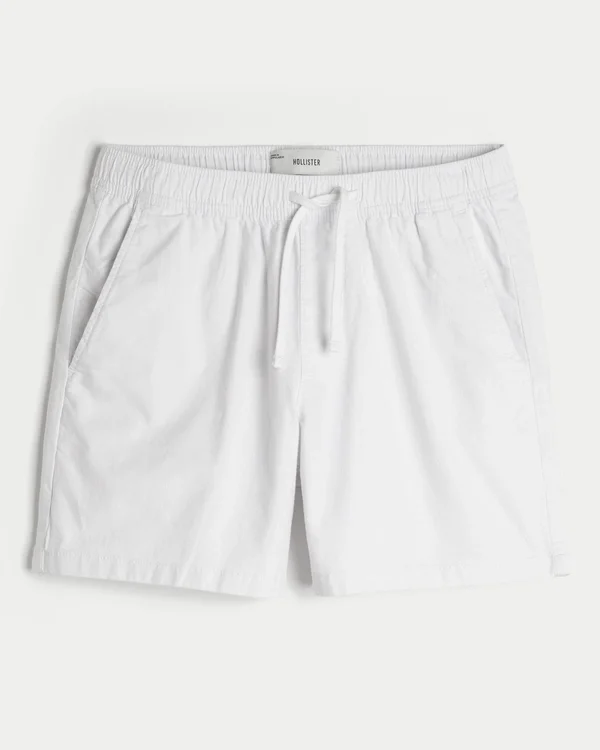 Shorts aus Leinenmischung, mittellang, zum Hineinschlüpfen Shorts aus Leinenmischung, mittellang, zum Hineinschlüpfen