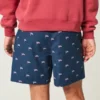 Shorts mit amerikanischem Flaggenmuster, Länge bis zur Mitte des Oberschenkels Shorts mit amerikanischem Flaggenmuster, Länge bis zur Mitte des Oberschenkels