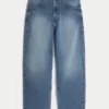 Skater-Baggy-Jeans in mittlerer Waschung Skater-Baggy-Jeans in mittlerer Waschung