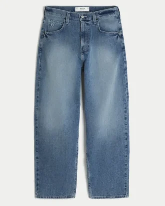 Skater-Baggy-Jeans in mittlerer Waschung