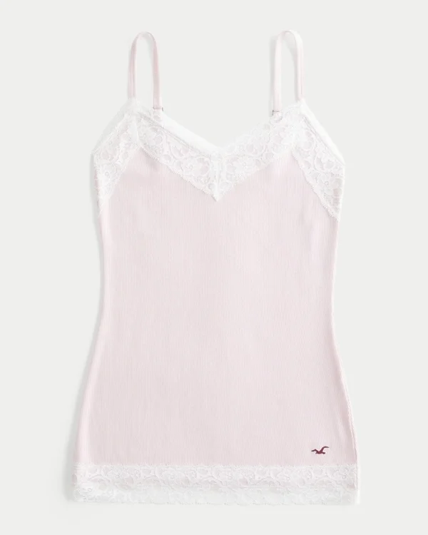 Spitzenbesetztes Layering-Top Spitzenbesetztes Layering-Top