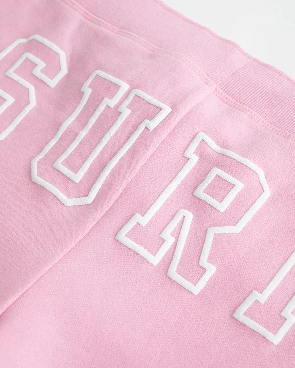 Surf Graphic Fleece Shortie Shorts Surf Graphic Fleece Shortie Shorts