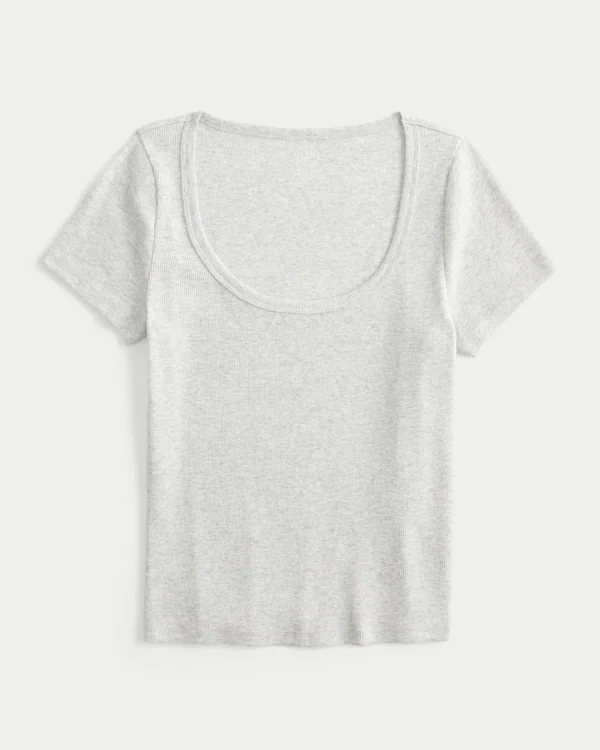 T-Shirt mit Rundhalsausschnitt T-Shirt mit Rundhalsausschnitt