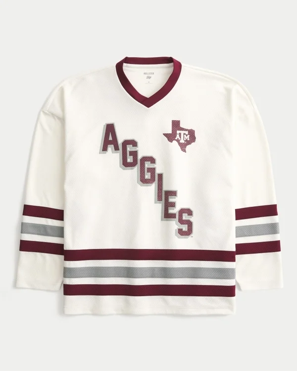 Texas A&M University Aggies Grafik-Hockey-Trikot Texas A&M University Aggies Grafik-Hockey-Trikot