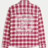 The Ohio State University Buckeyes Graphic Flannel Shirt