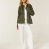 Twill-Jacke im Y2K-Military-Stil Twill-Jacke im Y2K-Military-Stil