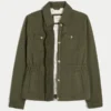 Twill-Jacke im Y2K-Military-Stil Twill-Jacke im Y2K-Military-Stil
