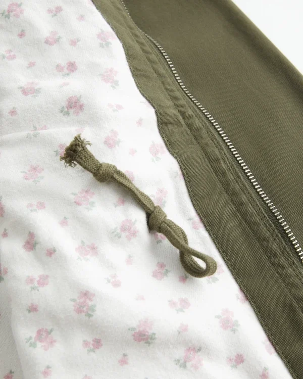 Twill-Jacke im Y2K-Military-Stil Twill-Jacke im Y2K-Military-Stil