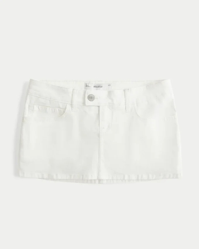 Twill Micro Mini Skort Twill Micro Mini Skort