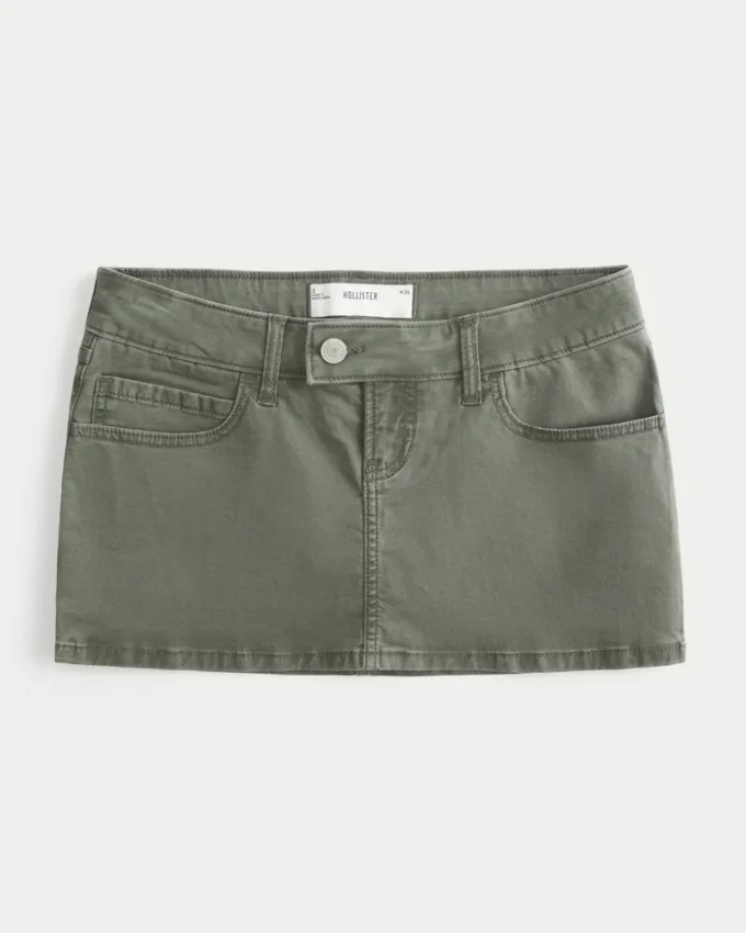 Twill Micro Mini Skort Twill Micro Mini Skort