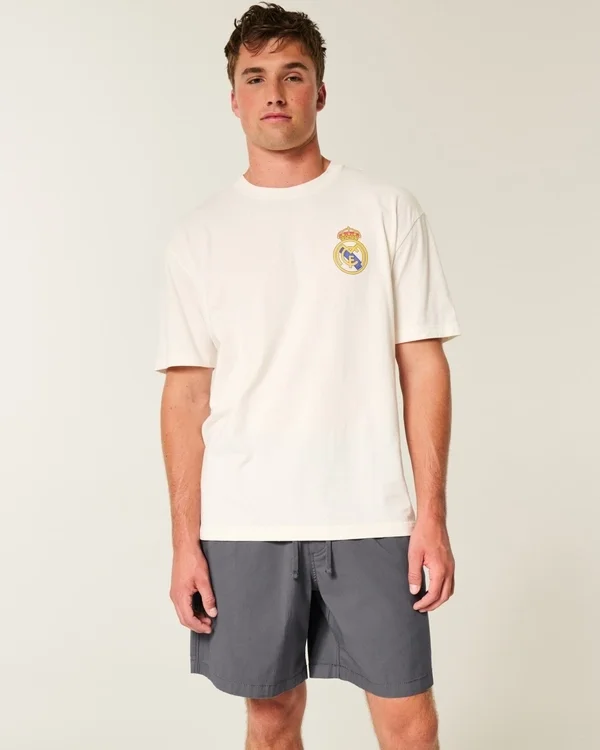 Twill-Shorts über dem Knie Twill-Shorts über dem Knie