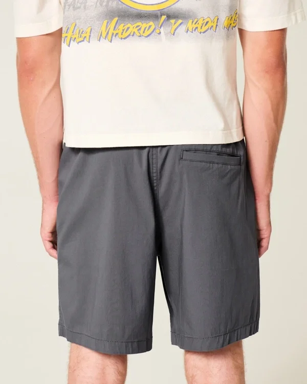 Twill-Shorts über dem Knie Twill-Shorts über dem Knie