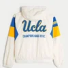 UCLA Bruins Grafik-Windjacke mit Kapuze